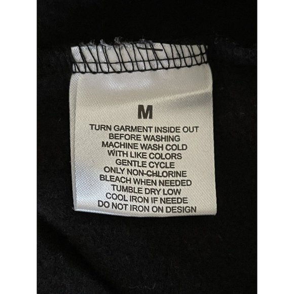 Pink Floyd Cropped Sweatshirt Black Crew Neck Long Sleeve 1973 Tour Music Rock - Picture 5 of 7